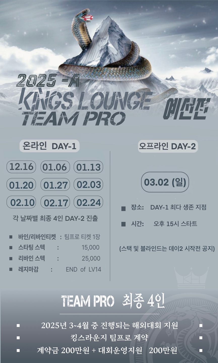 (TEAM PRO) 2025-A 팀프로 상세 일정